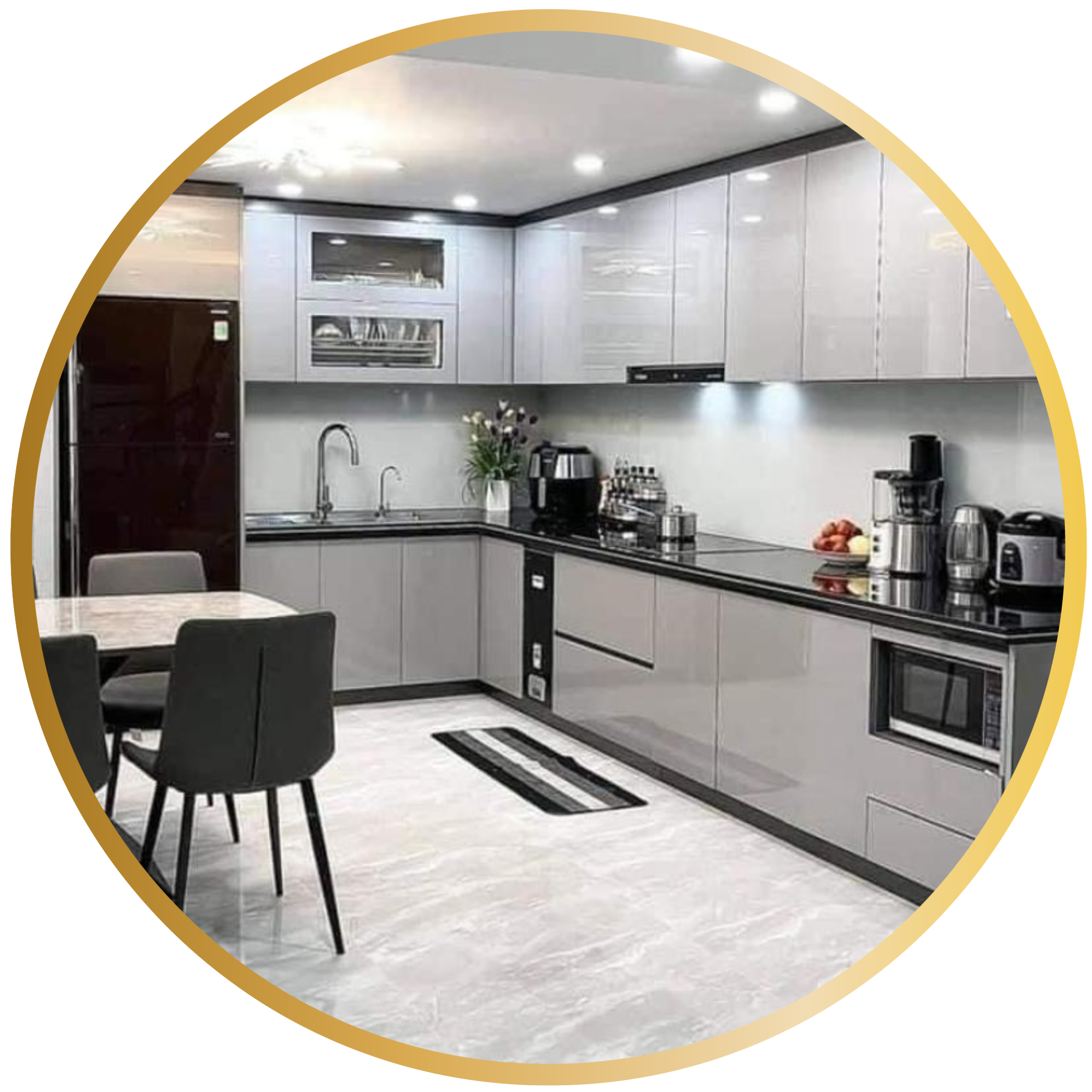 Tủ bếp nhựa Ecoplast