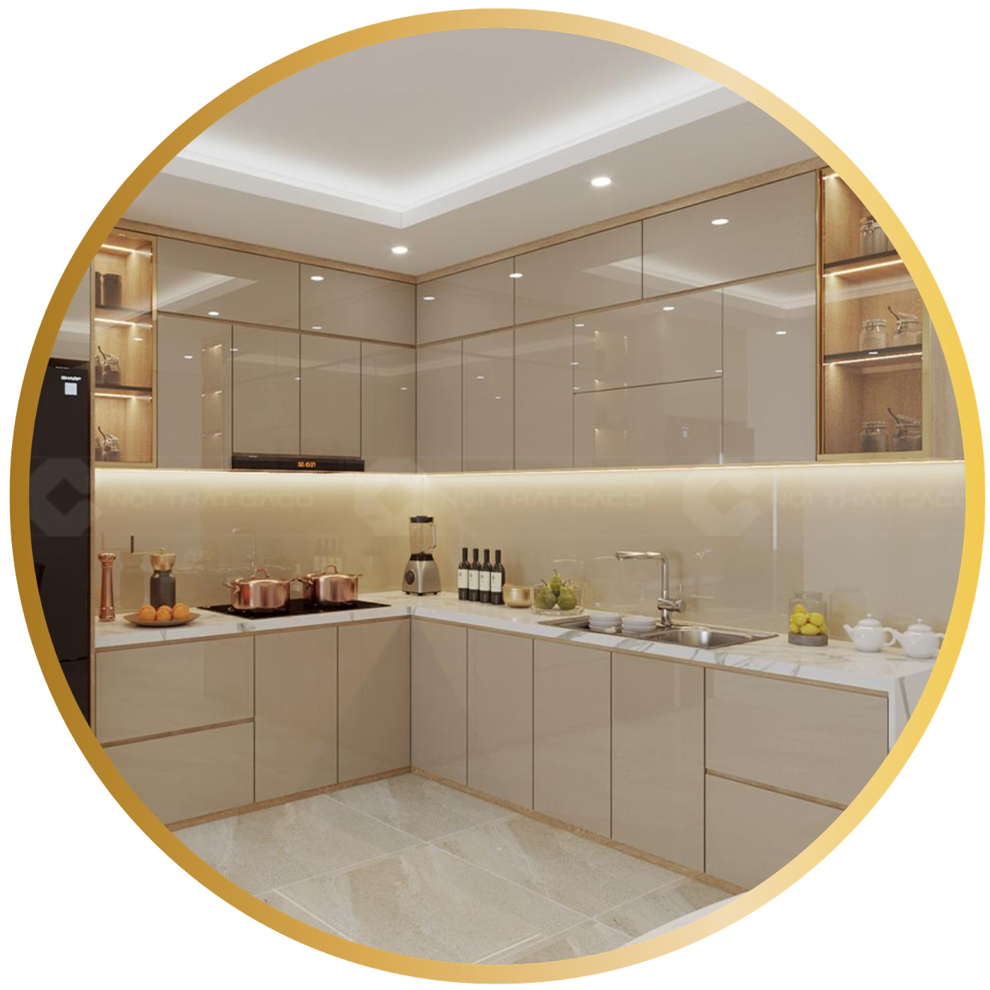 Nội thất phòng bếp Ecoplast